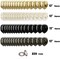 60pcs 12inch Helium Balloon Bouquet Metallic Gold Pearl Black Clear with Dot Balloon Perfect for Baby Shower Bridal Shower Birthday Anniversary Party Decorations(Black)